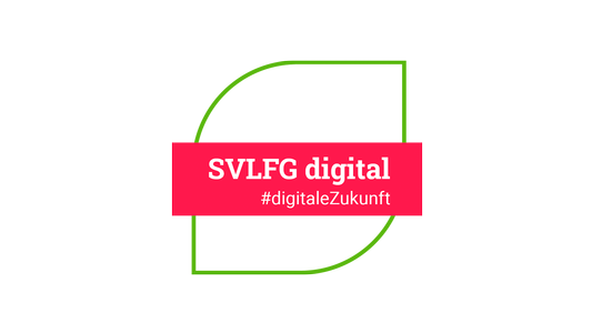 Logo SVLFG #digitale Zukunft